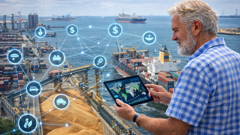 A integração entre mercado interno e exportações influencia diretamente a renda agrícola, explica Aldo Vendramin.